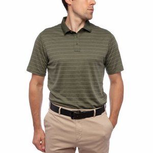 Glacier Men's Polo Shirt Moister Wicking Green NWT